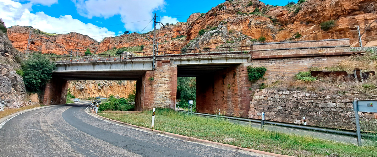 Carretera N-II. Esteras de Medinaceli-Arcos de Jal�n