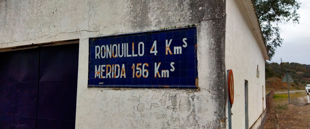 Carretera N-630. El Ronquillo-Las Pajanosas